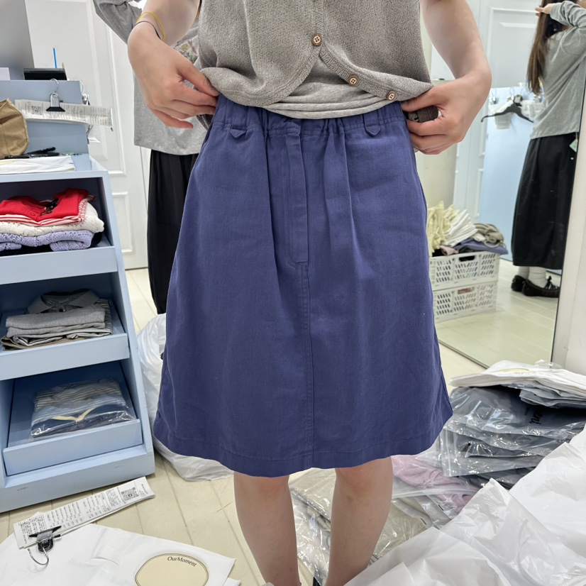 OURMOMENT韓國東大門直郵女裝新品職業推薦時尚半身裙中短裙OURMOMENT半身裙/中短裙圖色2