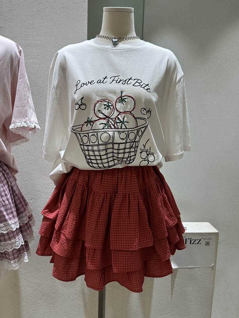 FIZZ韓國代購女士新品人氣26夏季熱賣時尚職業休閑推薦T恤FIZZT恤