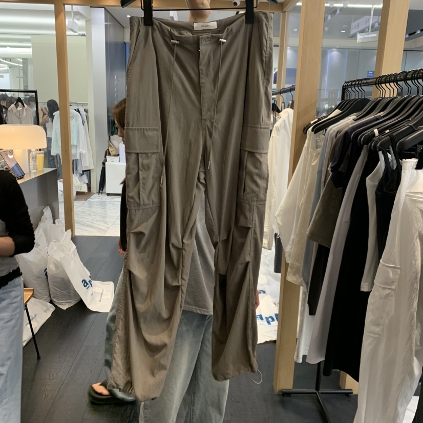 OBJECT韓國直郵女裝新款人氣熱賣26春夏推薦時尚26夏季休閑褲OBJECT休閑褲圖色2