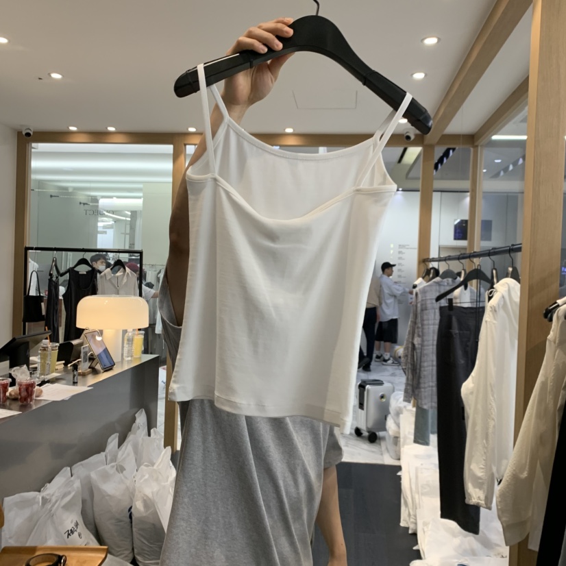 OBJECT韓國代購女士新品休閑26夏季時尚職業吊帶背心無袖OBJECT吊帶/背心