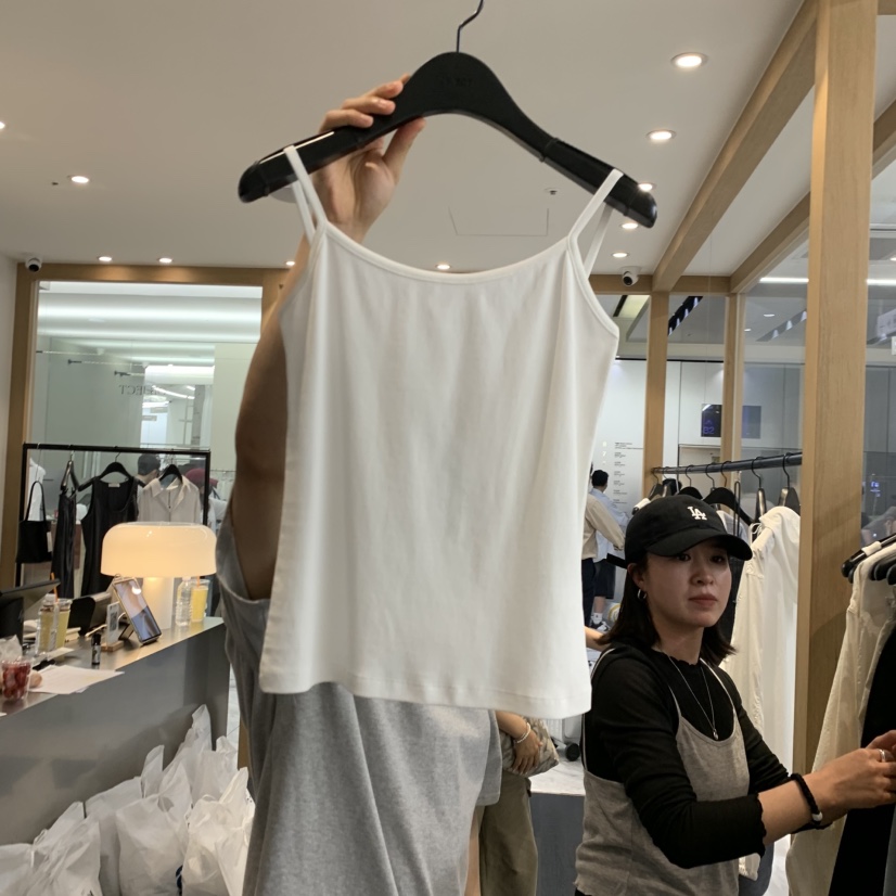 OBJECT韓國代購女士新品休閑26夏季時尚職業吊帶背心無袖OBJECT吊帶/背心圖色1