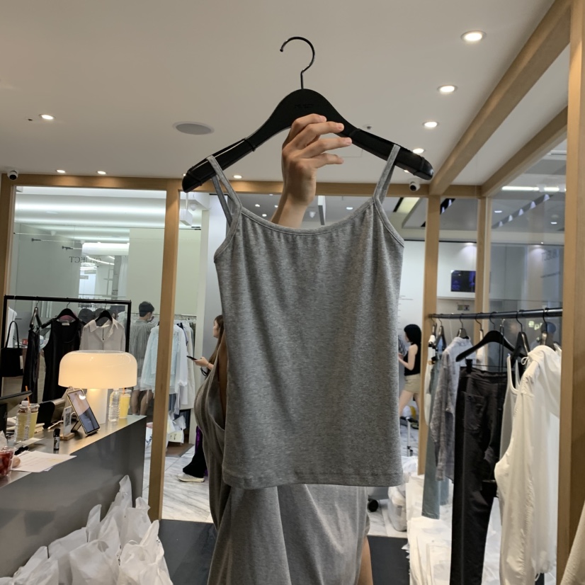 OBJECT韓國代購女士新品休閑26夏季時尚職業吊帶背心無袖OBJECT吊帶/背心圖色2