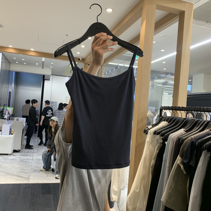 OBJECT韓國代購女士新品休閑26夏季時尚職業吊帶背心無袖OBJECT吊帶/背心圖色3