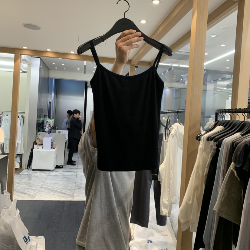 OBJECT韓國代購女士新品休閑26夏季時尚職業吊帶背心無袖OBJECT吊帶/背心圖色4