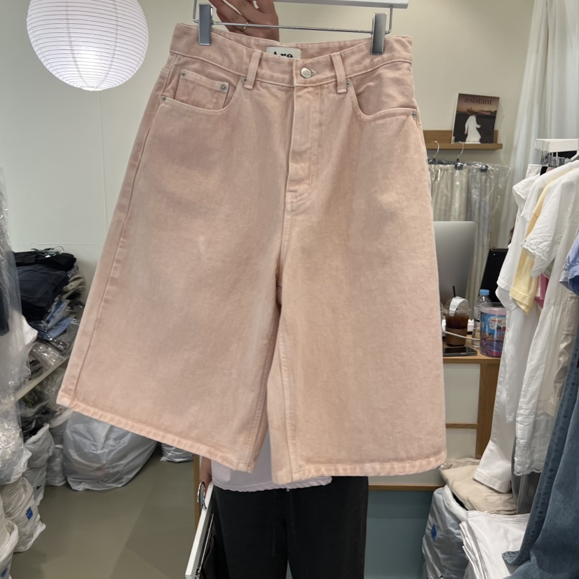 ARE韓國東大門代購女裝新品職業熱賣26夏季26春夏時尚短褲ARE YOU/ARE短褲圖色2