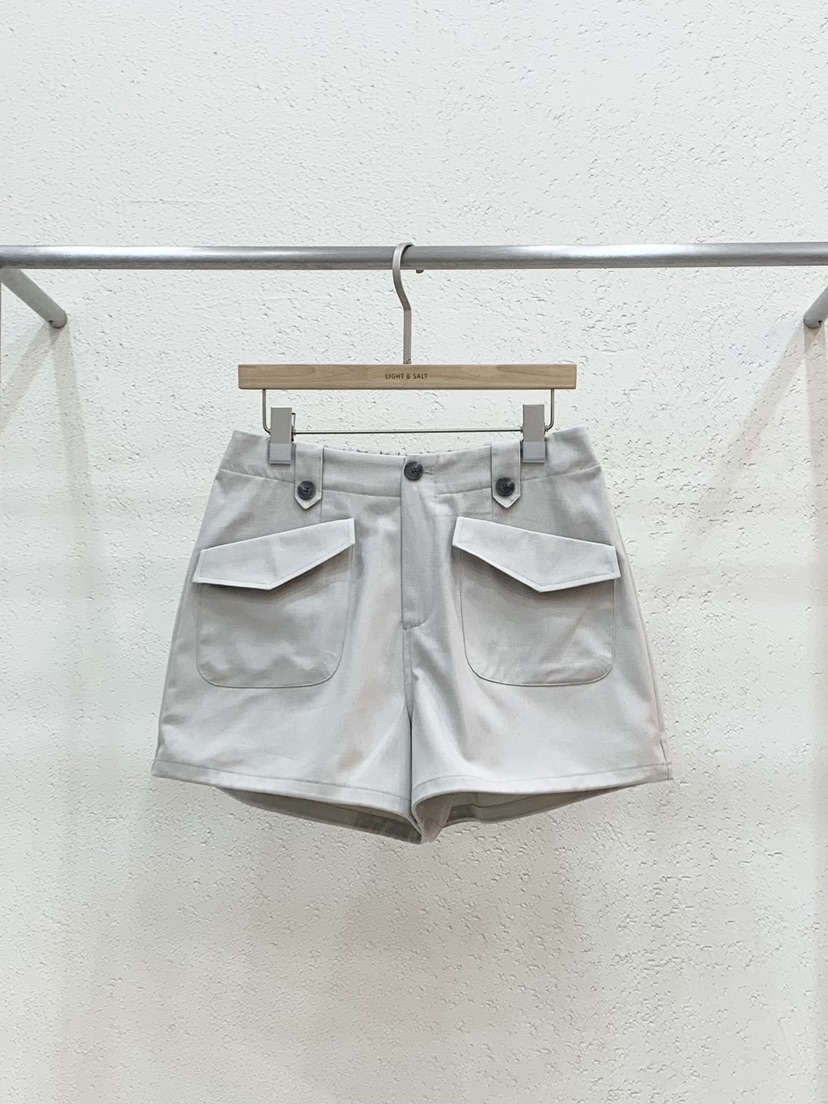 LIGHT AND SALT韓國東大門直郵女士新品26春夏短褲系帶LIGHT AND SALT短褲圖色2