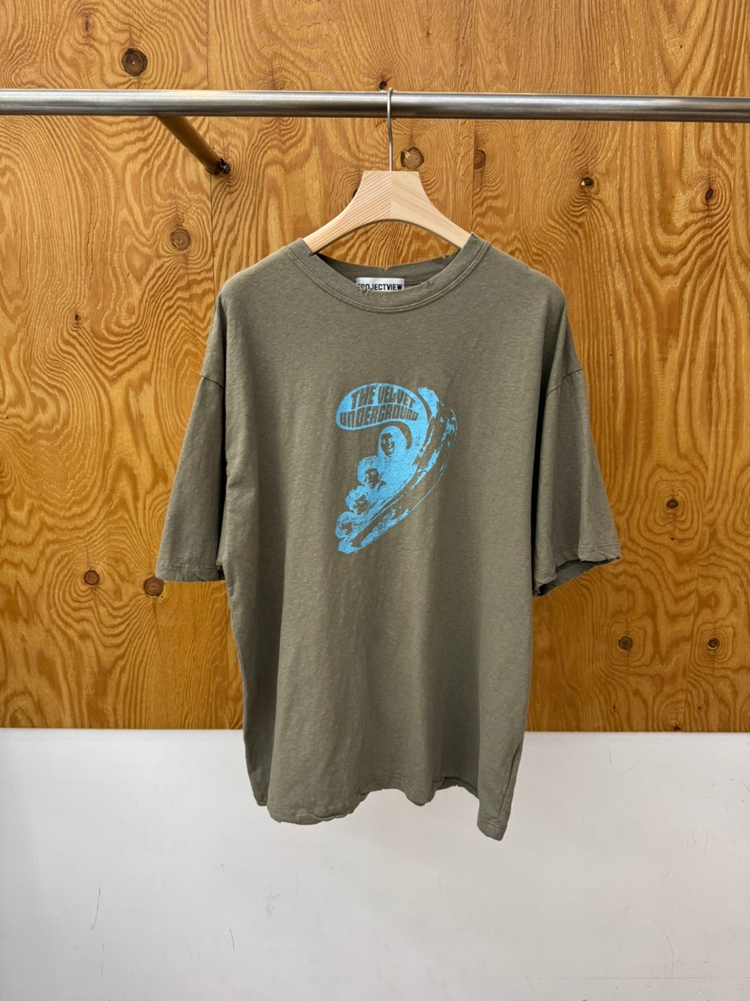 PROJECTVIEW東大門實拍韓國女裝新品26夏季T恤天鵝絨復古PROJECTVIEWT恤圖色3