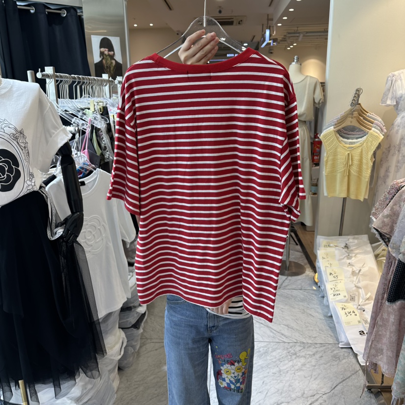 CHEAP-CHIC韓國東大門直郵女裝新品26夏季職業推薦時尚T恤CHEAP-CHIC/CHARLES THE SECONDT恤