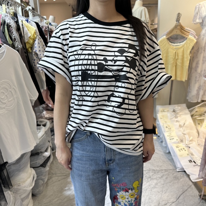 CHEAP-CHIC韓國東大門直郵女裝新品26夏季職業推薦時尚T恤CHEAP-CHIC/CHARLES THE SECONDT恤圖色1