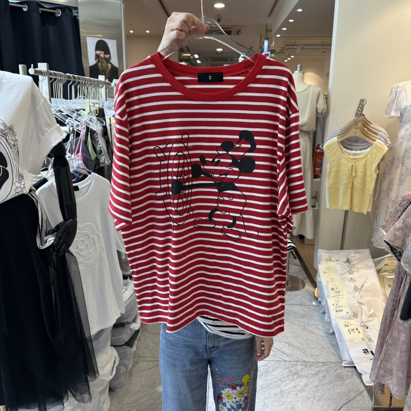 CHEAP-CHIC韓國東大門直郵女裝新品26夏季職業推薦時尚T恤CHEAP-CHIC/CHARLES THE SECONDT恤圖色2
