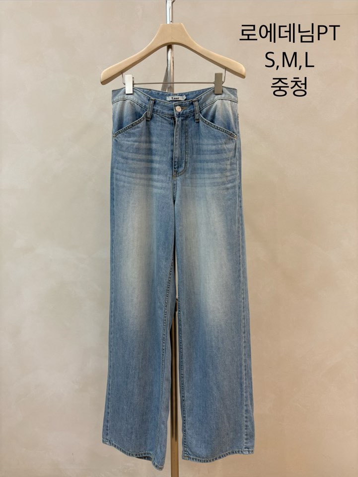 LAKE-A/KONI韓國直郵實拍女士新品推薦人氣時尚熱賣牛仔褲Lake Side/KONI牛仔褲圖色2