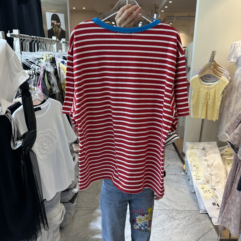 CHEAP-CHIC韓國代購女裝新品26夏季職業熱賣時尚26春夏T恤CHEAP-CHIC/CHARLES THE SECONDT恤
