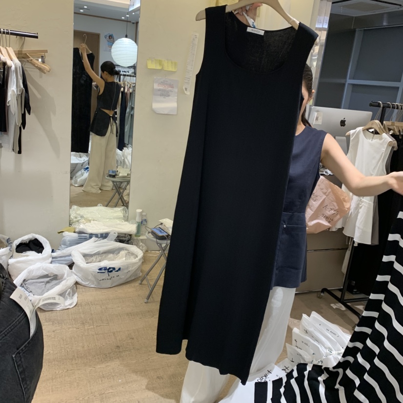 W AND J東大門實拍韓國女裝新品休閑職業熱賣26春夏連衣裙W AND J連衣裙圖色2