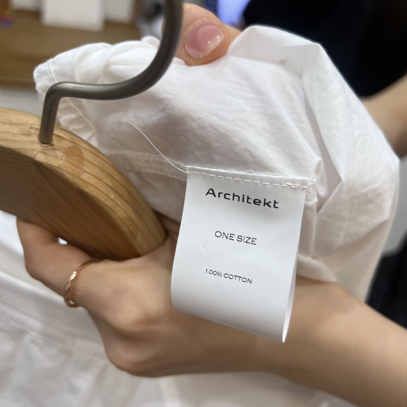 ARCHITEKT韓國代購女裝新款休閑推薦26夏季時尚襯衫蕾絲衫ARCHITEKT襯衫/蕾絲衫