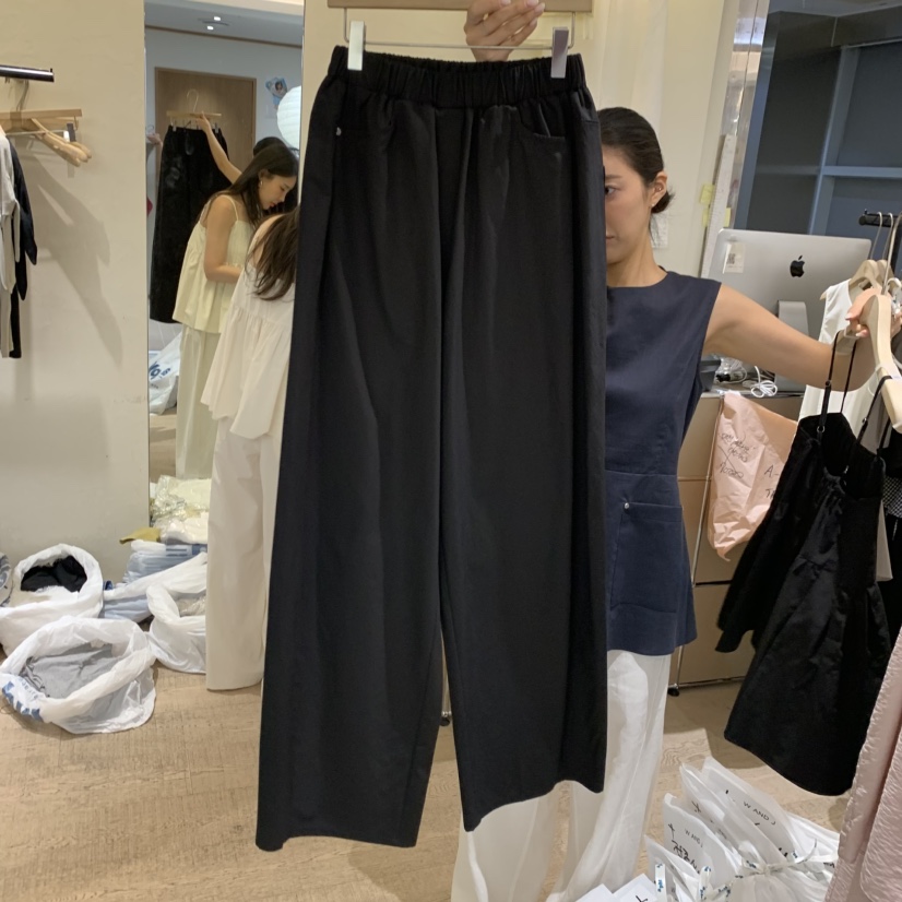 W AND J韓國代購女裝新款休閑人氣時尚26夏季熱賣休閑褲W AND J休閑褲圖色1