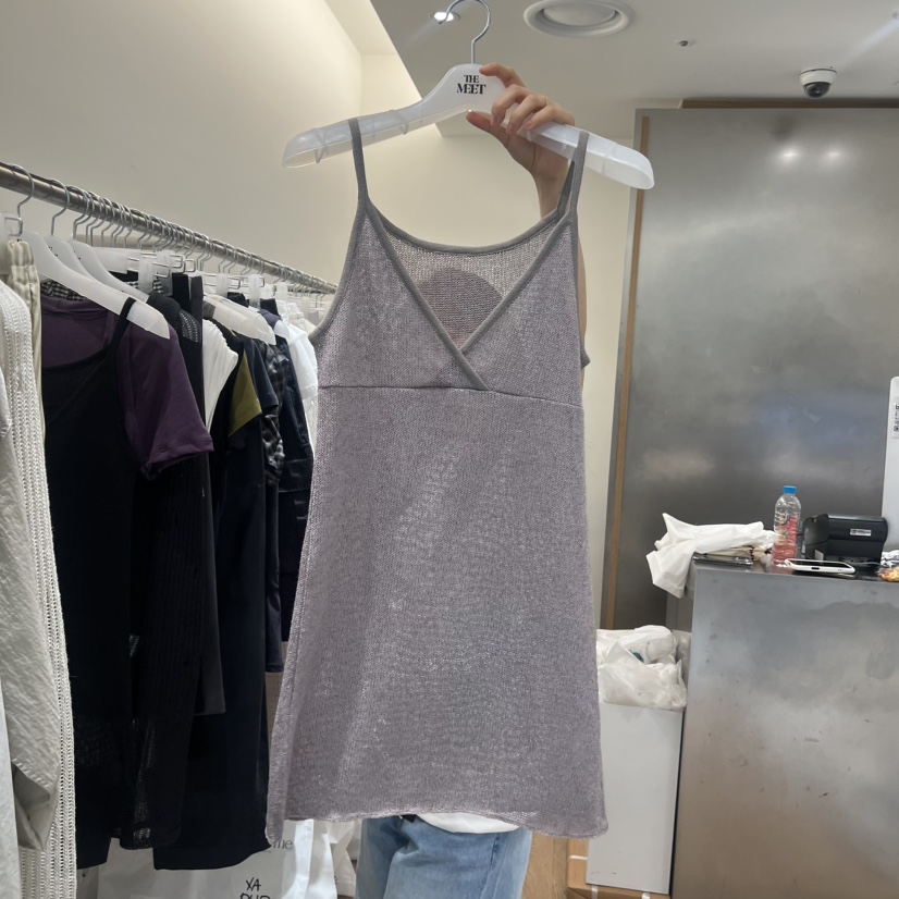 MEET ME韓國代購女裝新品26春夏推薦人氣休閑熱賣連衣裙MEET ME連衣裙圖色2