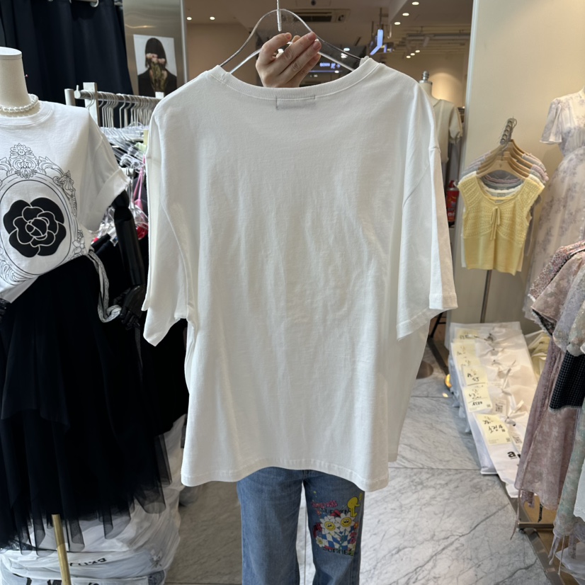 CHEAP-CHIC韓國直郵女士新款人氣26春夏推薦休閑時尚T恤CHEAP-CHIC/CHARLES THE SECONDT恤