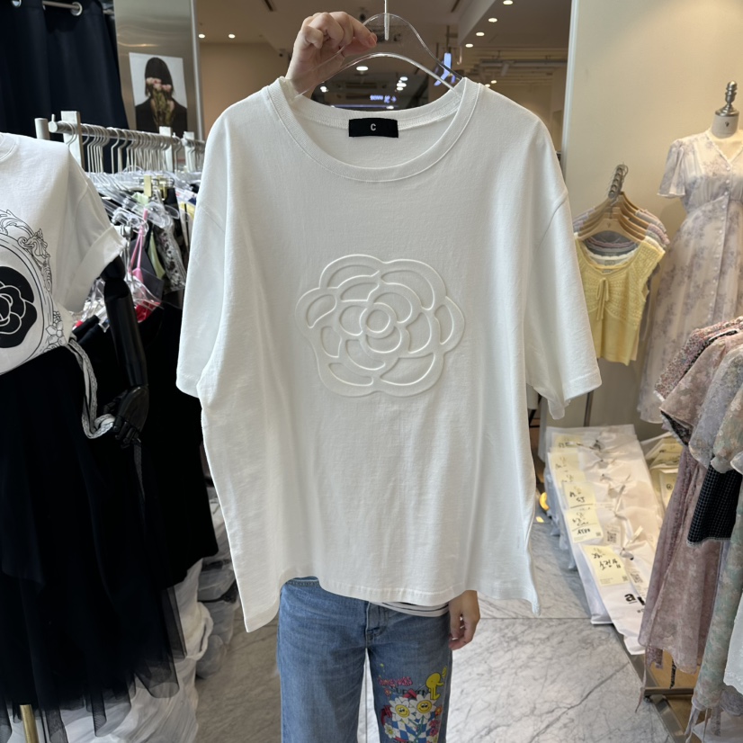 CHEAP-CHIC韓國直郵女士新款人氣26春夏推薦休閑時尚T恤CHEAP-CHIC/CHARLES THE SECONDT恤圖色1