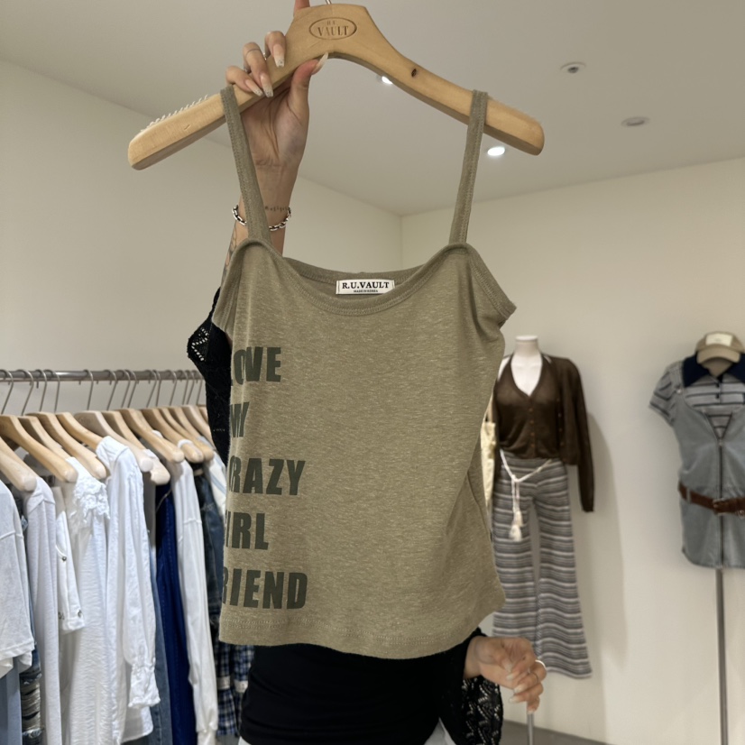 VAULT韓國直郵女裝新款時尚推薦熱賣休閑人氣26夏季吊帶背心VAULT吊帶/背心圖色1