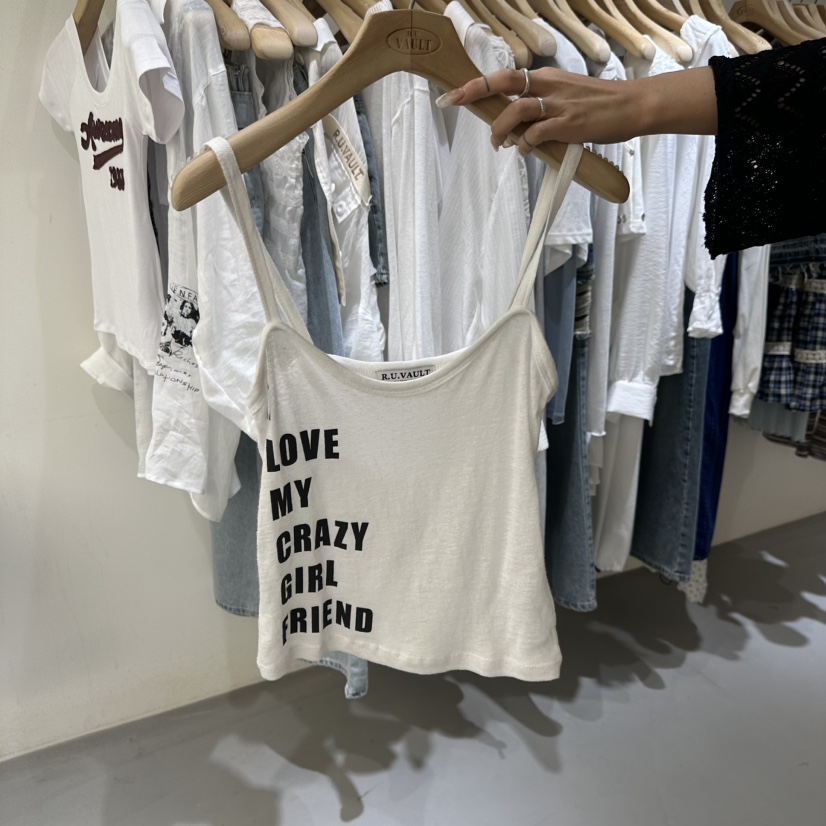 VAULT韓國直郵女裝新款時尚推薦熱賣休閑人氣26夏季吊帶背心VAULT吊帶/背心圖色2