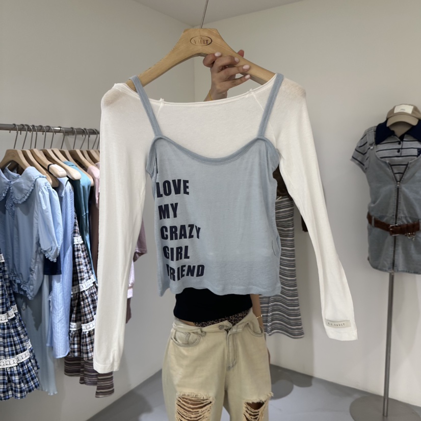 VAULT韓國直郵女裝新款時尚推薦熱賣休閑人氣26夏季吊帶背心VAULT吊帶/背心圖色3