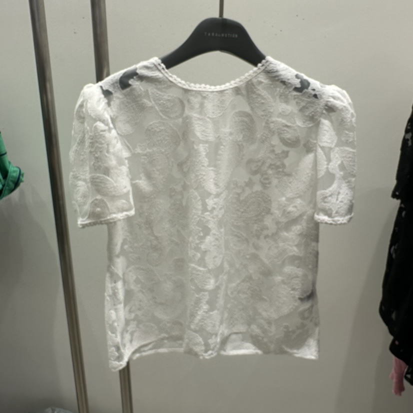 TARABY MOTION韓國直郵女士新品休閑26夏季職業襯衫蕾絲衫TARABY MOTION襯衫/蕾絲衫圖色1