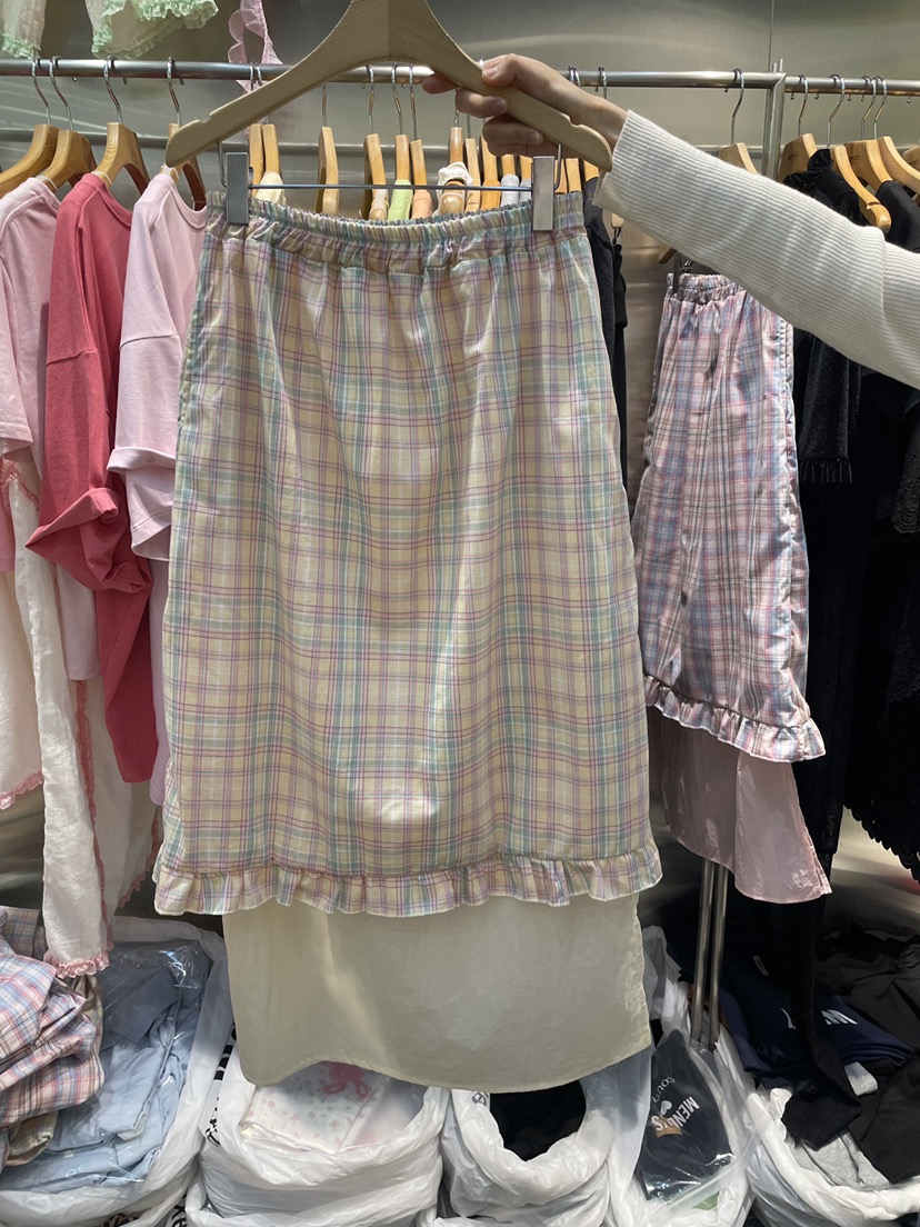 MENDL S韓國直郵女士新品26夏季人氣職業熱賣時尚26春夏長裙MENDL S長裙圖色1