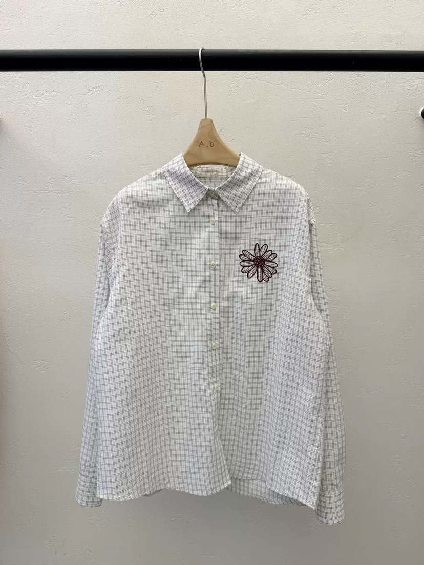 AUTUMN BEIGE-Q韓國代購女士新品熱賣人氣26夏季襯衫蕾絲衫A.b/AUTUMN BEIGE襯衫/蕾絲衫圖色1