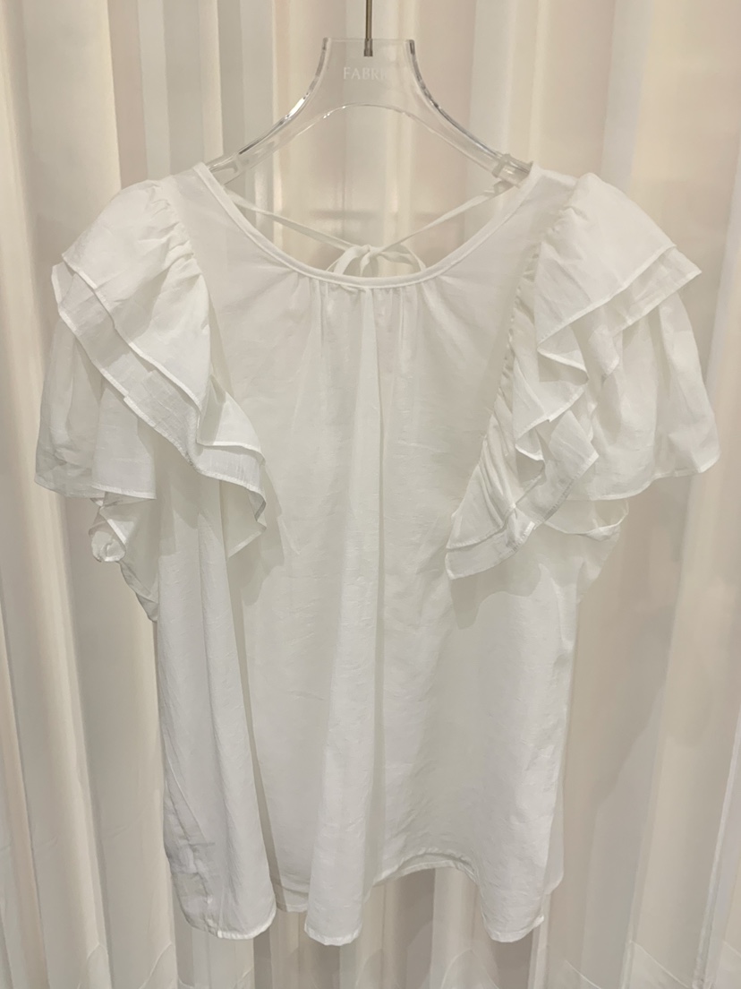 FABRIC韓國直郵女士新品26春夏推薦熱賣26夏季襯衫蕾絲衫FABRIC襯衫/蕾絲衫圖色1