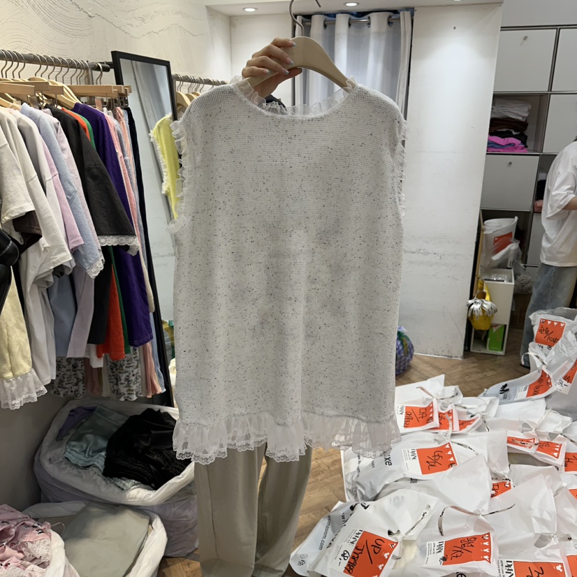 DE LINE韓國東大門直郵女裝新款推薦人氣26春夏吊帶背心DE LINE吊帶/背心