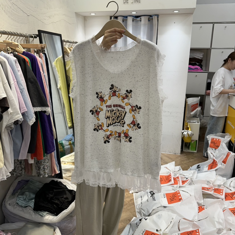 DE LINE韓國東大門直郵女裝新款推薦人氣26春夏吊帶背心DE LINE吊帶/背心圖色1