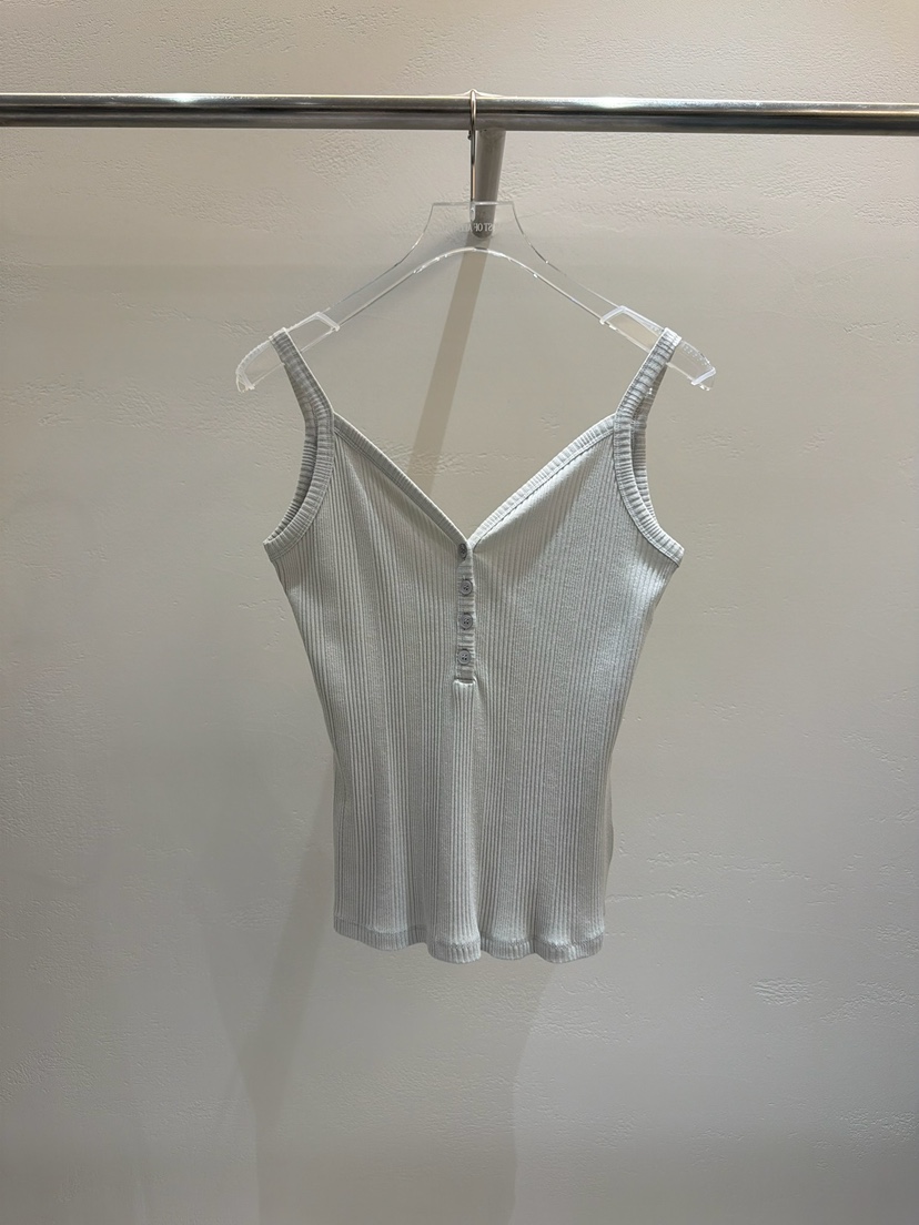 MOST OF ALL U韓國直郵女士新品26夏季吊帶背心無袖紐扣MOST OF ALL U吊帶/背心圖色1