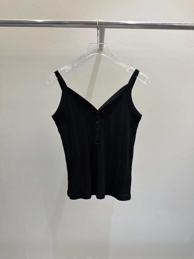 MOST OF ALL U韓國直郵女士新品26夏季吊帶背心無袖紐扣MOST OF ALL U吊帶/背心圖色3