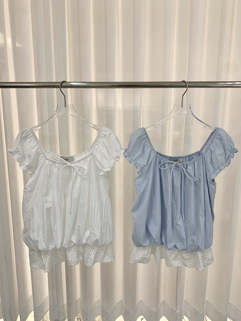 FABRIC韓國東大門代購女裝新品推薦職業時尚襯衫蕾絲衫蕾絲FABRIC襯衫/蕾絲衫