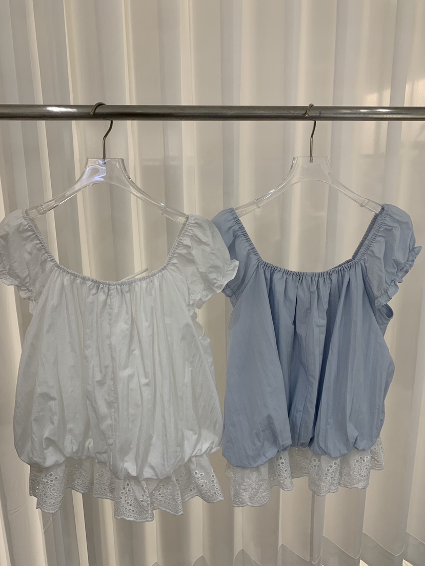 FABRIC韓國東大門代購女裝新品推薦職業時尚襯衫蕾絲衫蕾絲FABRIC襯衫/蕾絲衫