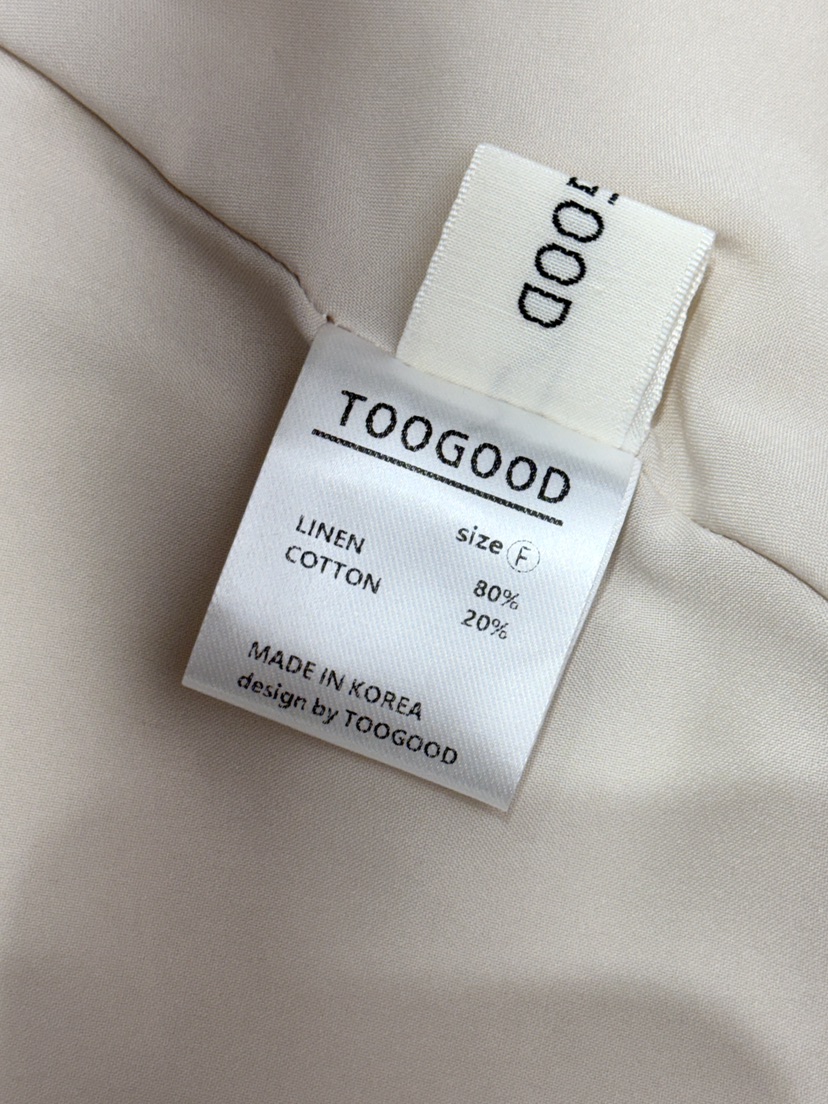 TOOGOOD韓國直郵實拍女裝新款推薦26夏季時尚職業休閑連衣裙TOOGOOD連衣裙