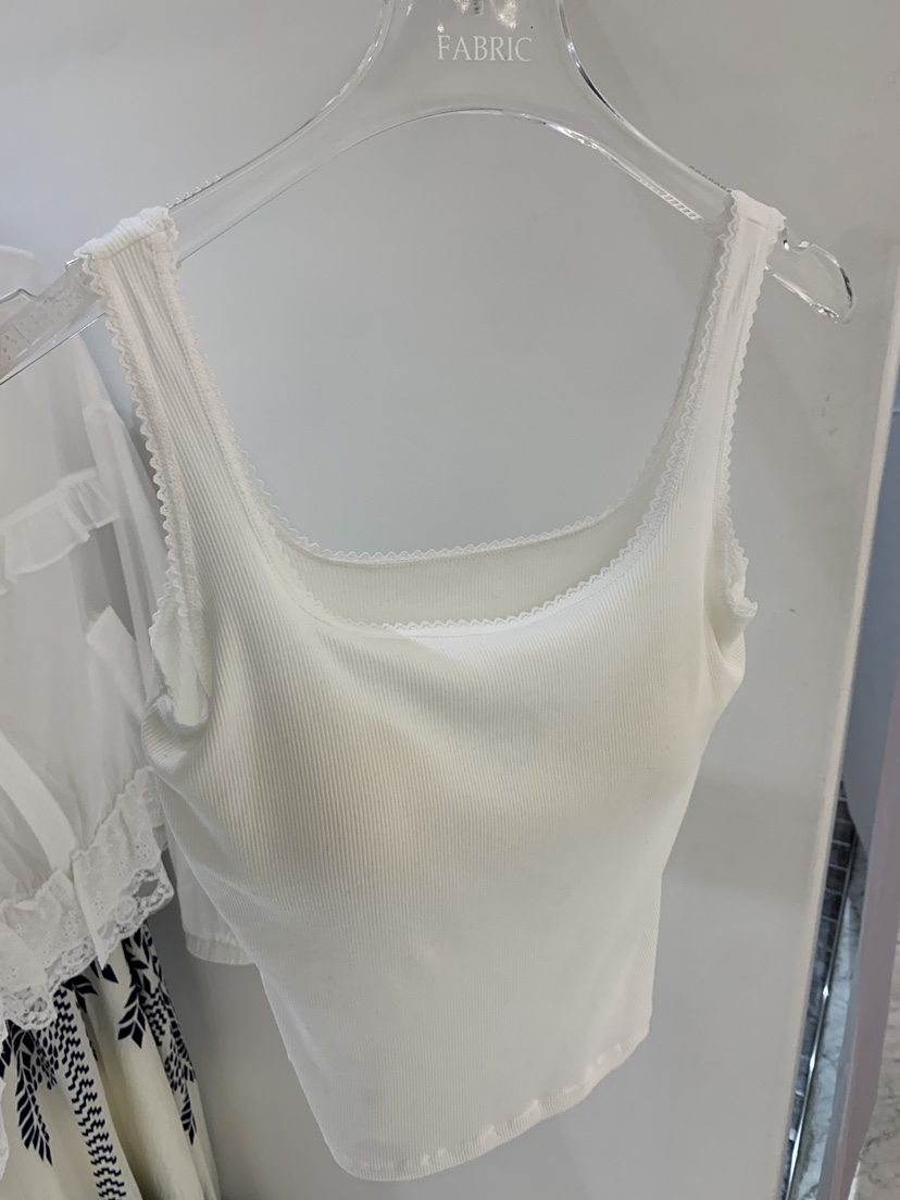 FABRIC韓國直郵女士新品熱賣時尚26春夏休閑推薦吊帶背心FABRIC吊帶/背心