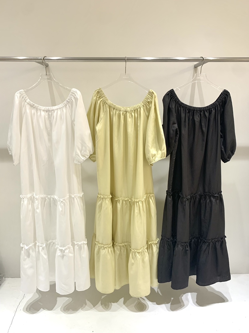 FABRIC韓國東大門直郵女裝新款休閑推薦時尚26夏季連衣裙FABRIC連衣裙
