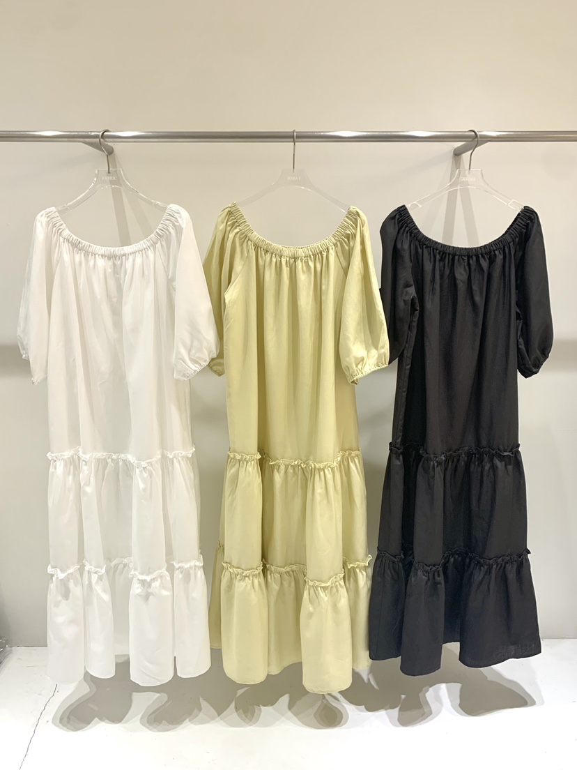 FABRIC韓國東大門直郵女裝新款休閑推薦時尚26夏季連衣裙FABRIC連衣裙