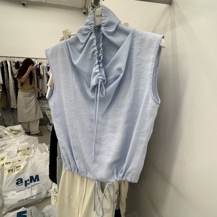 BREATHE韓國直郵女士新品休閑熱賣人氣職業26夏季襯衫蕾絲衫BREATHE襯衫/蕾絲衫圖色3