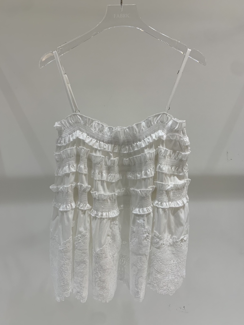 FABRIC韓國東大門代購女裝新款26春夏時尚推薦休閑吊帶背心FABRIC吊帶/背心圖色1