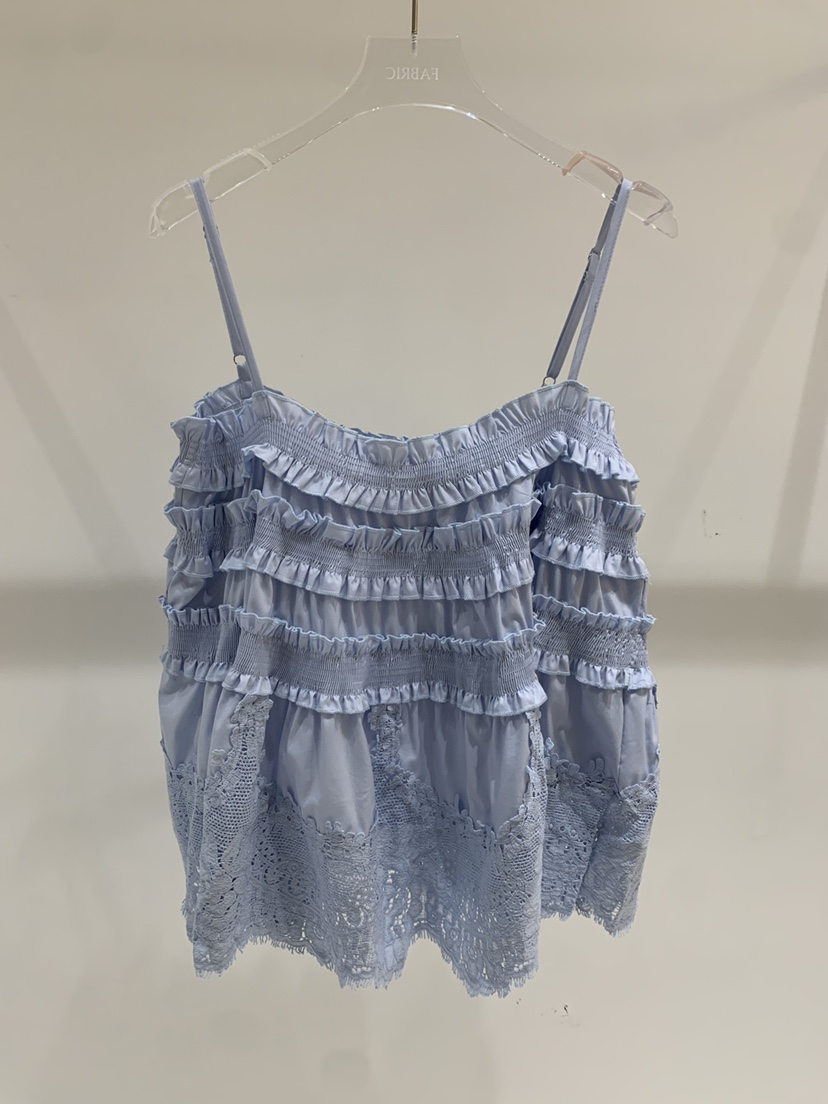 FABRIC韓國東大門代購女裝新款26春夏時尚推薦休閑吊帶背心FABRIC吊帶/背心圖色2