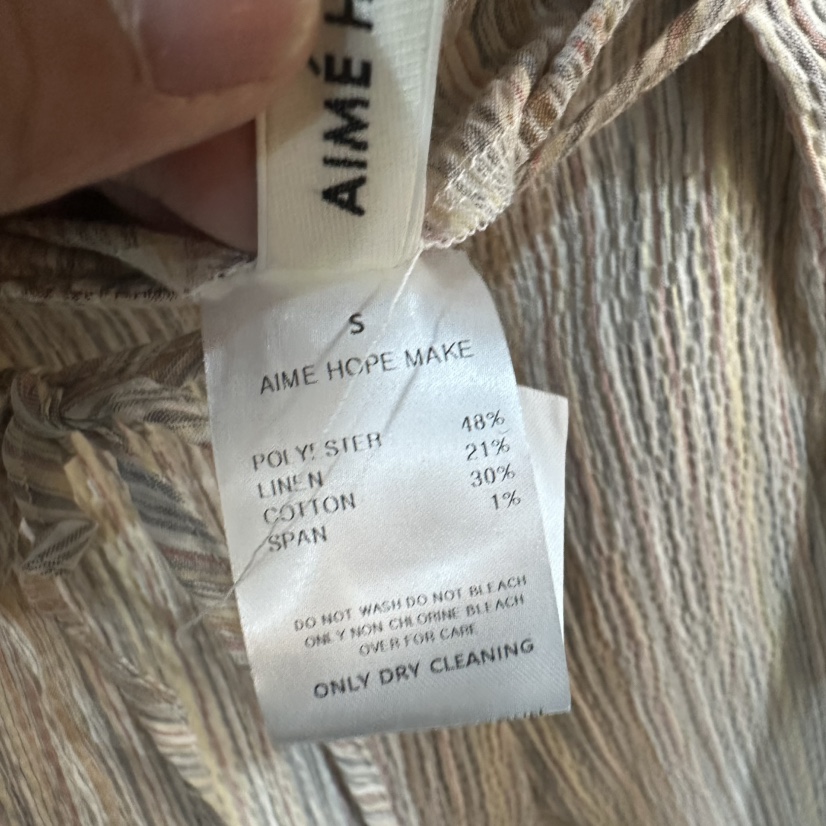 AIME HOPE MAKE/MYNAMEIS韓國東大門直郵女士新品26夏季短褲含腰繩AIME HOPE MAKE/MYNAMEIS短褲
