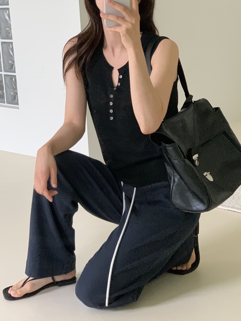 CICI韓國直郵女裝新品熱賣推薦休閑人氣26夏季吊帶背心無袖Ci Ci吊帶/背心