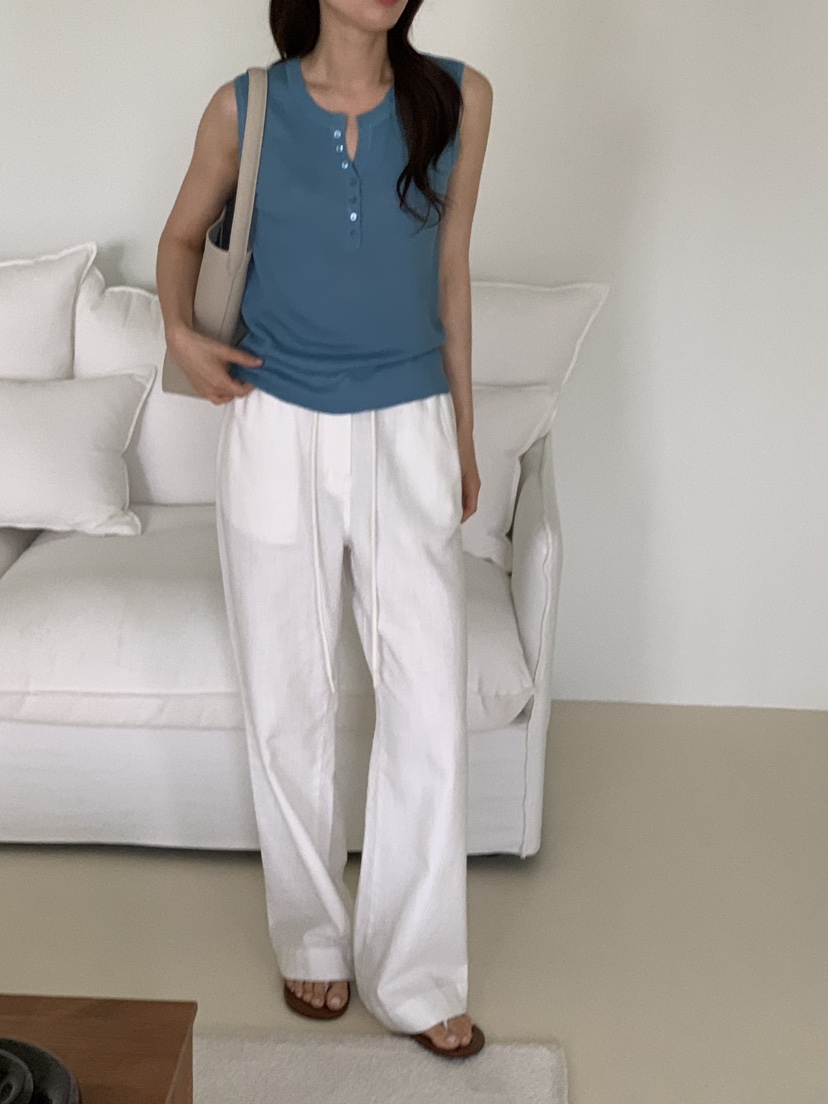 CICI韓國直郵女裝新品熱賣推薦休閑人氣26夏季吊帶背心無袖Ci Ci吊帶/背心