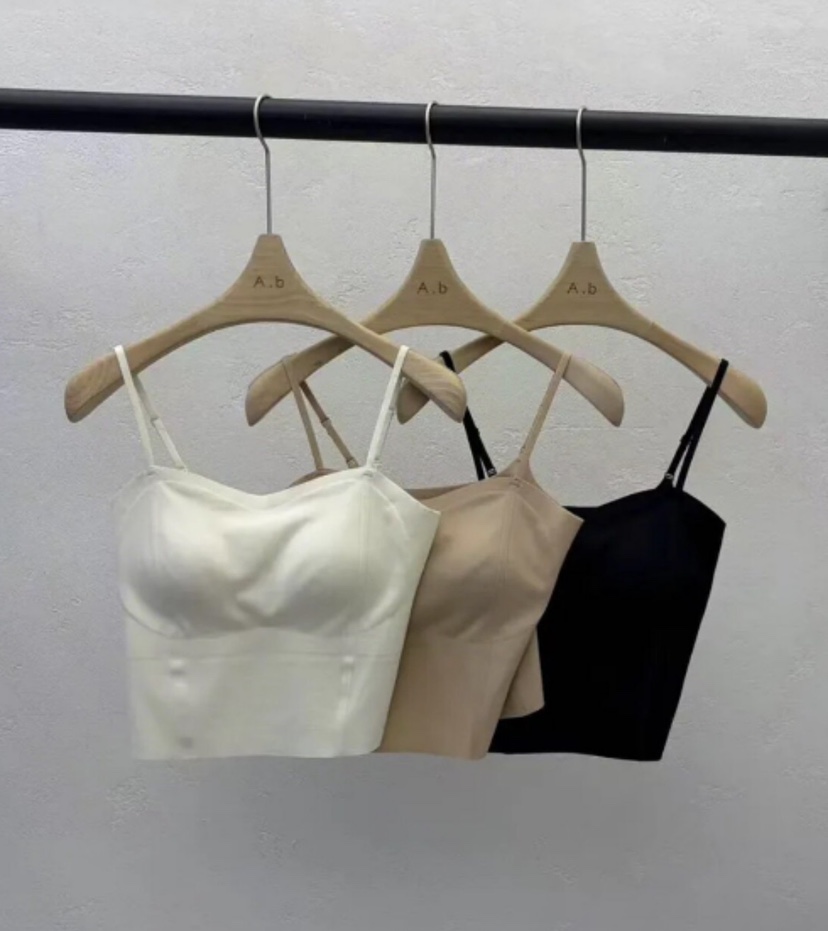 AUTUMN BEIGE-Q韓國代購女裝新款休閑時尚吊帶背心無袖A.b/AUTUMN BEIGE吊帶/背心圖色2左二色
