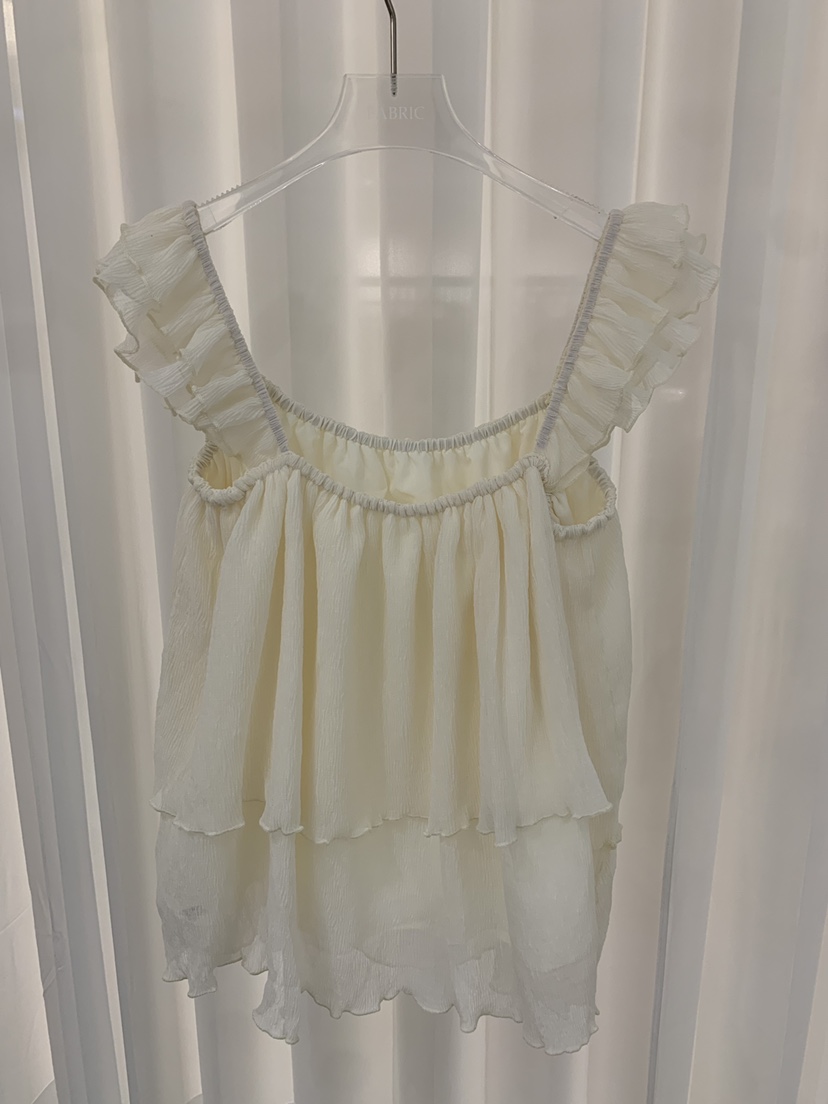 FABRIC韓國直郵女士新品時尚職業推薦26春夏26夏季吊帶背心FABRIC吊帶/背心圖色1