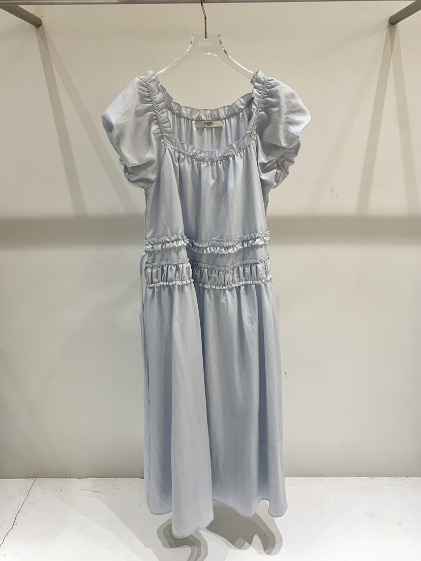 FABRIC韓國直郵實拍女裝新款職業26春夏休閑熱賣26夏季連衣裙FABRIC連衣裙圖色2