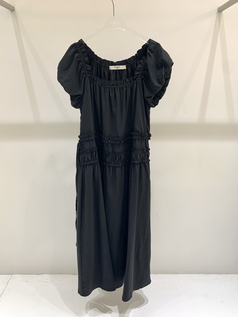 FABRIC韓國直郵實拍女裝新款職業26春夏休閑熱賣26夏季連衣裙FABRIC連衣裙圖色3