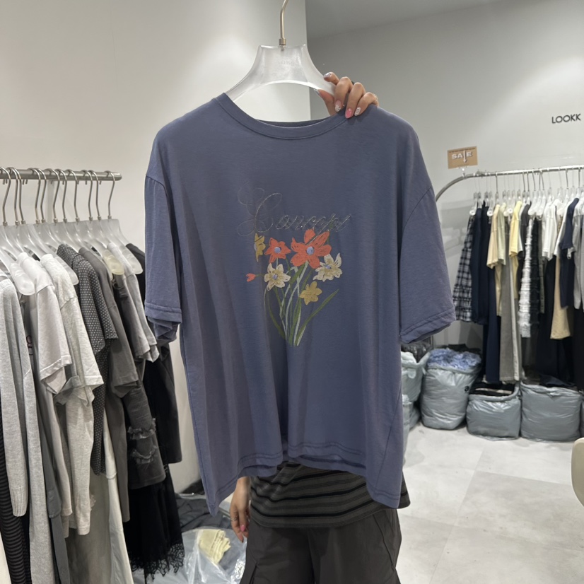LOOKK/MIMME韓國東大門直郵女裝新品人氣時尚休閑熱賣T恤LOOKK/MIMMET恤圖色4